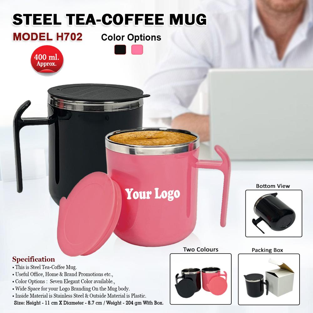 Steel Tea Coffee Mug
