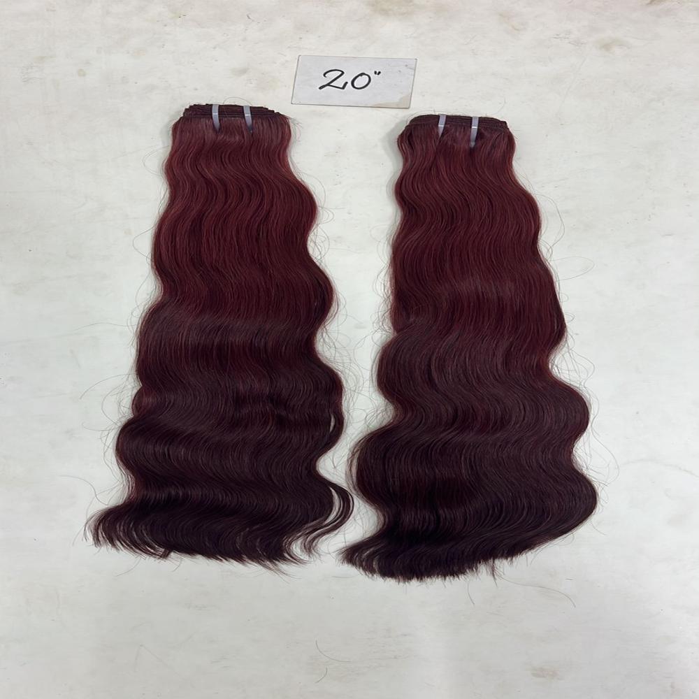 Brown Weft Hair 