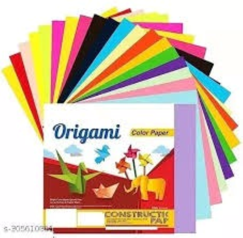 Oddy Origami Sheets - Feature: Bright Florescent Colors