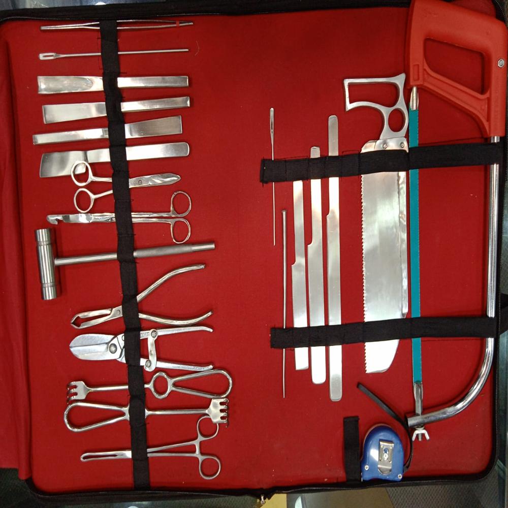 Post Mortem Set Bag - Large Animal (22 No.)