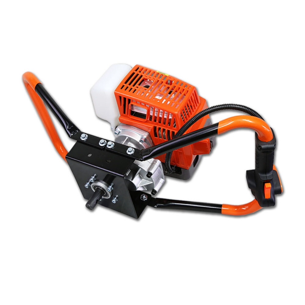 Earth Auger Engine-75 Cc - Color: Orange & Black