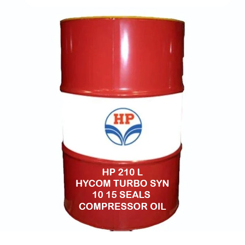 Hp 210 L Hycom Turbo Syn 10 15 Seals Compressor Oil - Application: Industrial