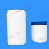 1 Kg & 500 Gm Hdpe Jars - Color: White
