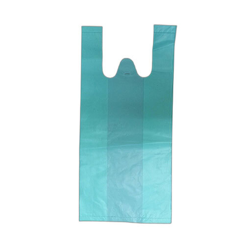 W Cut Green Bag