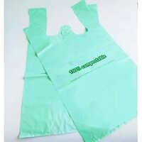Compostable Carry Bag - Color: Green