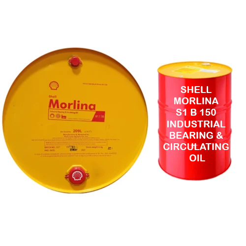 Shell Morlina S1 B 150 Industrial Bearing & Circulating Oil - Packaging Type: Drum