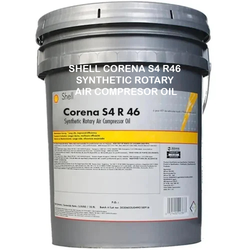 Shell Corena S4 R46 Synthetic Rotary Air Compresor Oil - Application: Industrial