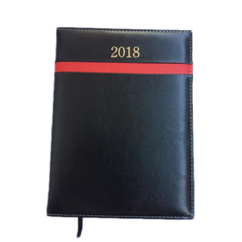 Pu Leather Notebook - Color: Black