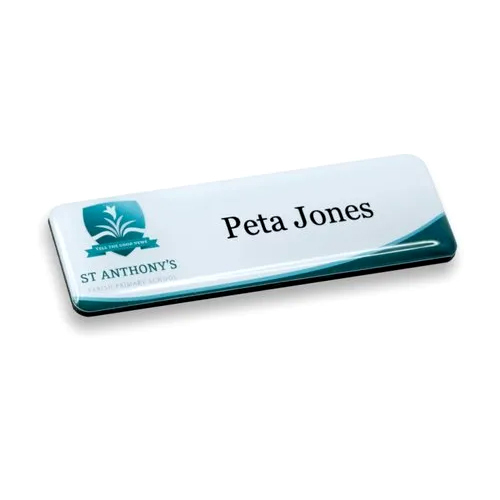Magnetic Name Badge - Badge Type: Pin