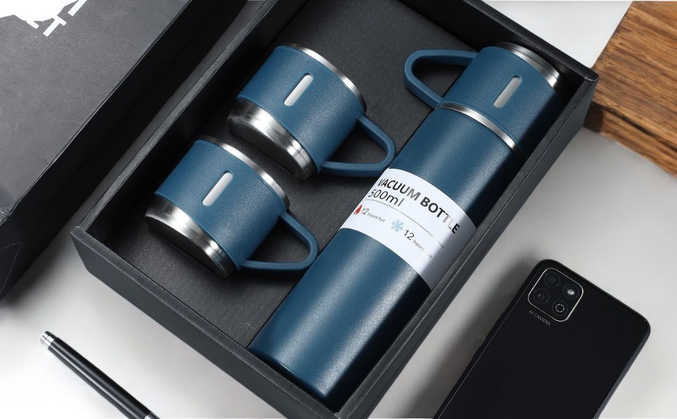 Vacuum Flask - Color: Multicolour