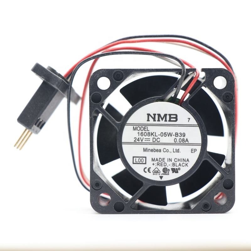 NMB A90L-0001-0510 1608KL-05W-B39 24V DC 4020 40X40X20mm 0.07/0.08A Fanuc Servo Driver Micro Cooling Fan 1608KL-05W-B39-L00