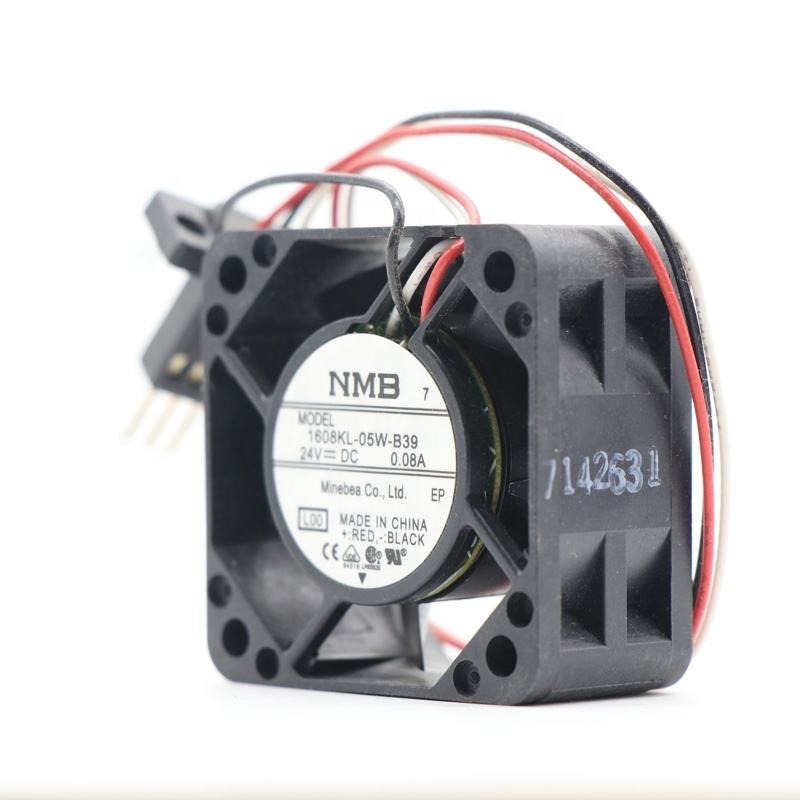 NMB A90L-0001-0510 1608KL-05W-B39 24V DC 4020 40X40X20mm 0.07/0.08A Fanuc Servo Driver Micro Cooling Fan 1608KL-05W-B39-L00