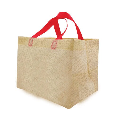 XB700 Non-Woven Box Bag Making Machine With Online Handle Attachment