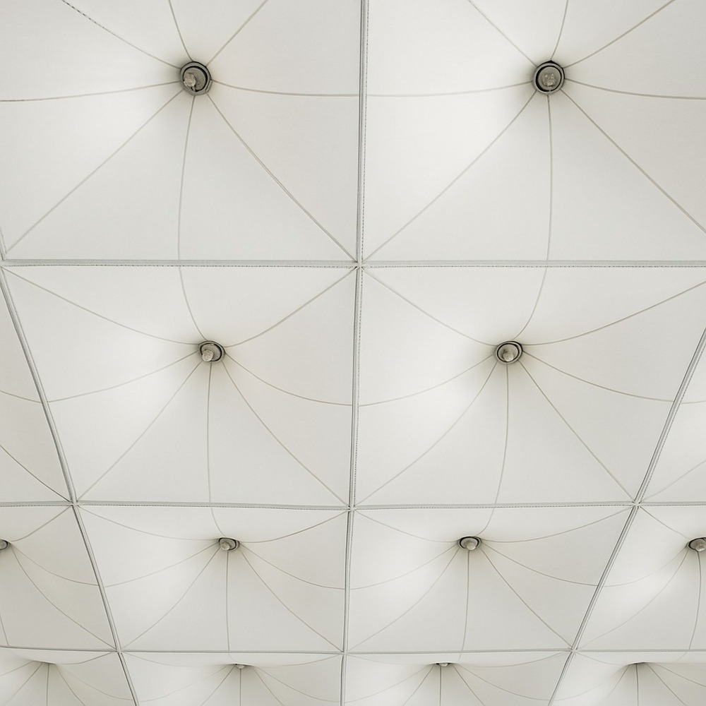 Rooff Top Tensile Fabric Structure - Color: White