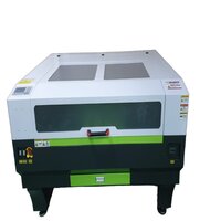Co2 Laser Cutting Machine - Acrylic, 1300mmâ², Blue, 150w, Air Cooling, 200mm/m, 25mm Cutting Thickness, Plc Control | High Efficiency, Semi Automatic, Dxf Support