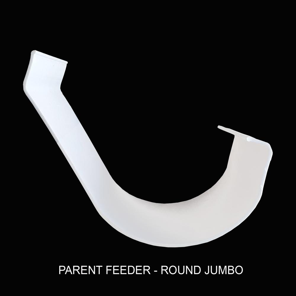 Poultry Jumbo Feeder Round - Material: Plastic