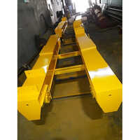 Eot Crane End Carriage - Standard Size, Yellow | 5 Tonne Load Capacity, Semi-automatic Operation, 440 Volt Electric Supply, 50m Span