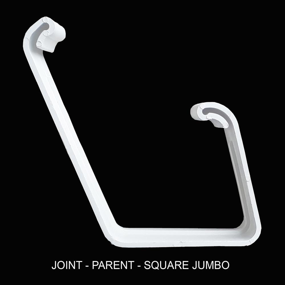 Poultry Jumbo Feeder Square - Material: Plastic