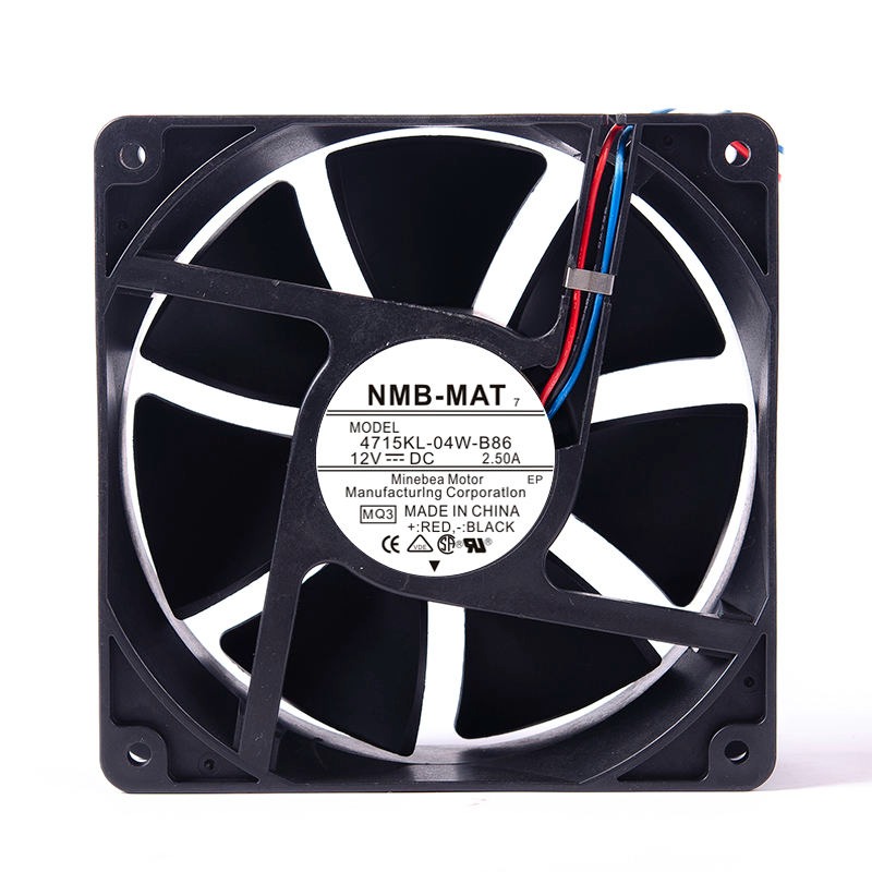 NMB 4715KL-04W-B29/B39/B49/B86 DC12V 120*120*38MM 12CM Original Brand-new Frequency Converter Cooling Fan