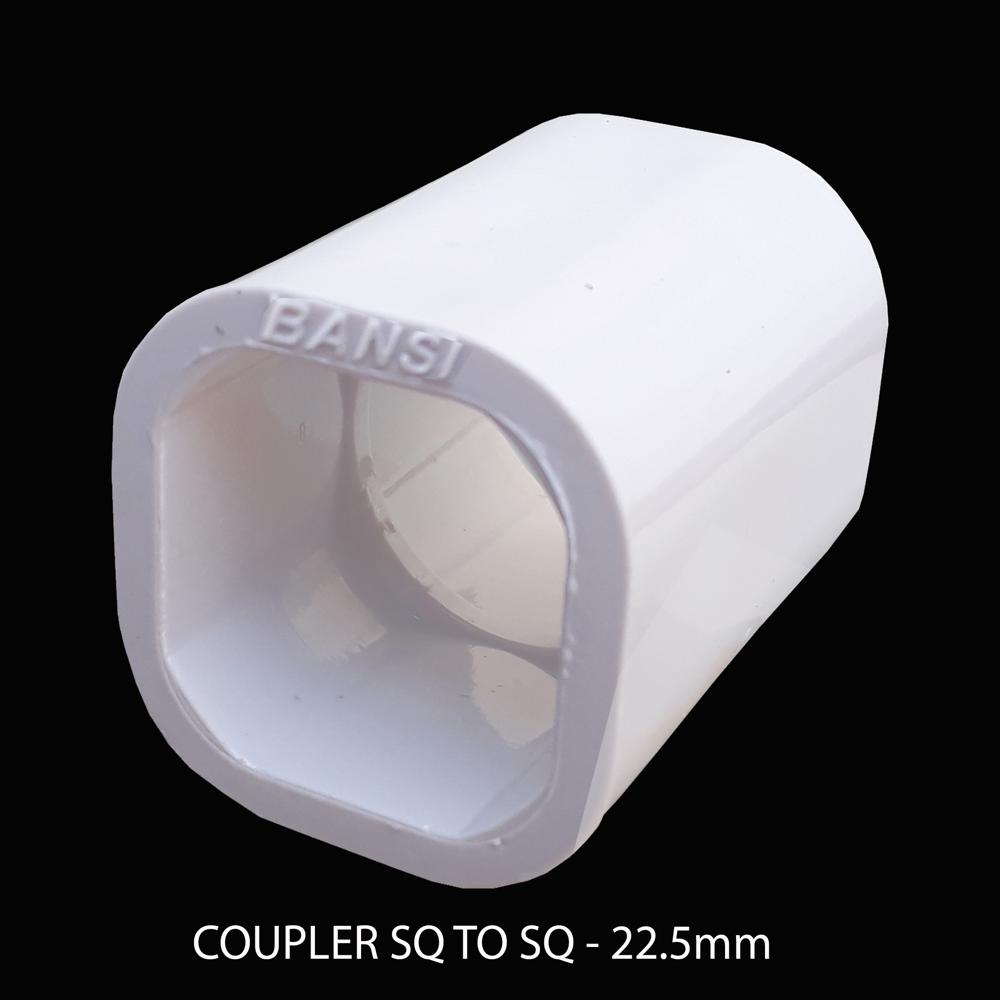 Poultry Square Pipe - Material: Plastic