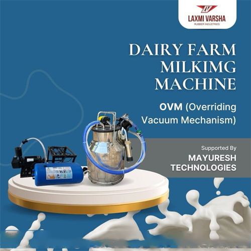 Dairy Farm Milking Machine - Application: Commercial