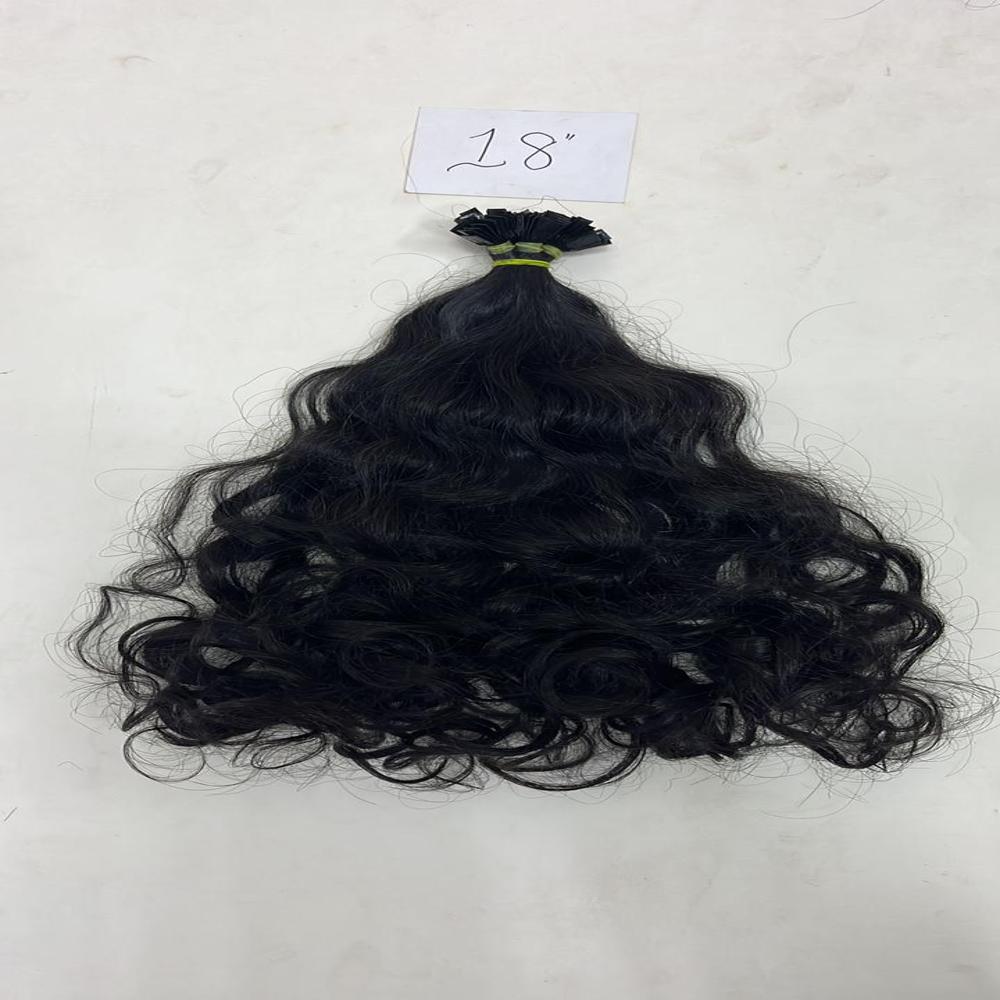 Natural wavy hair 