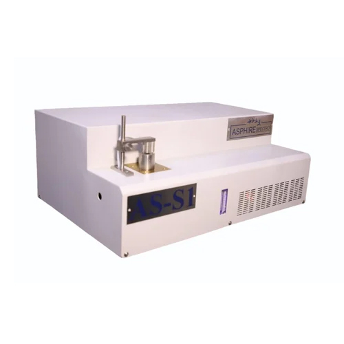 Optical Emission Spectrometer For Stainless Steel Analysis - Mild Steel Construction, 220 Volt Electric Power, 50 Hertz Frequency | White Finish, 1 Year Warranty