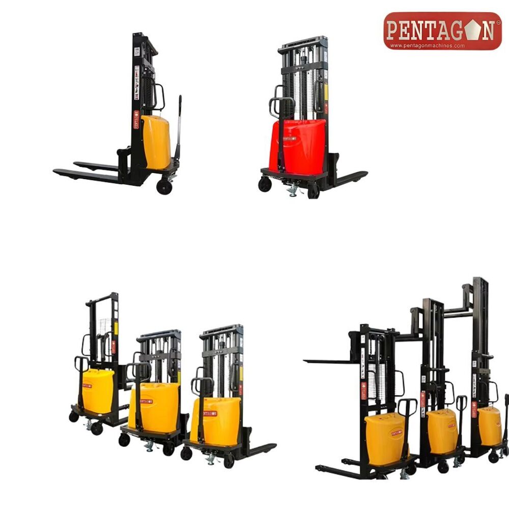 Semi Electric Stacker 2000kg - Attributes: Easy To Operate