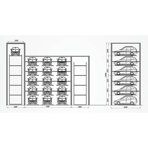 Horizontal Circulation System - Mode Of Drive: Hydraulic