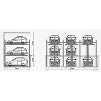 Hydraulic Puzzle Parking Systems G+1-1
