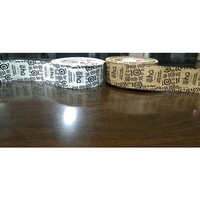 Self Adhesive Printed Paper Tapes - Color: White