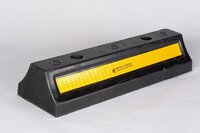 Car Wheel Stopper - Color: Black