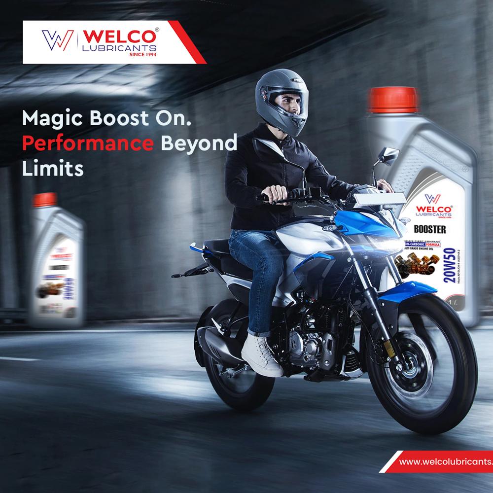 Welco Booster 20w50 Sl-ch-4 (1l) - Color: Golden