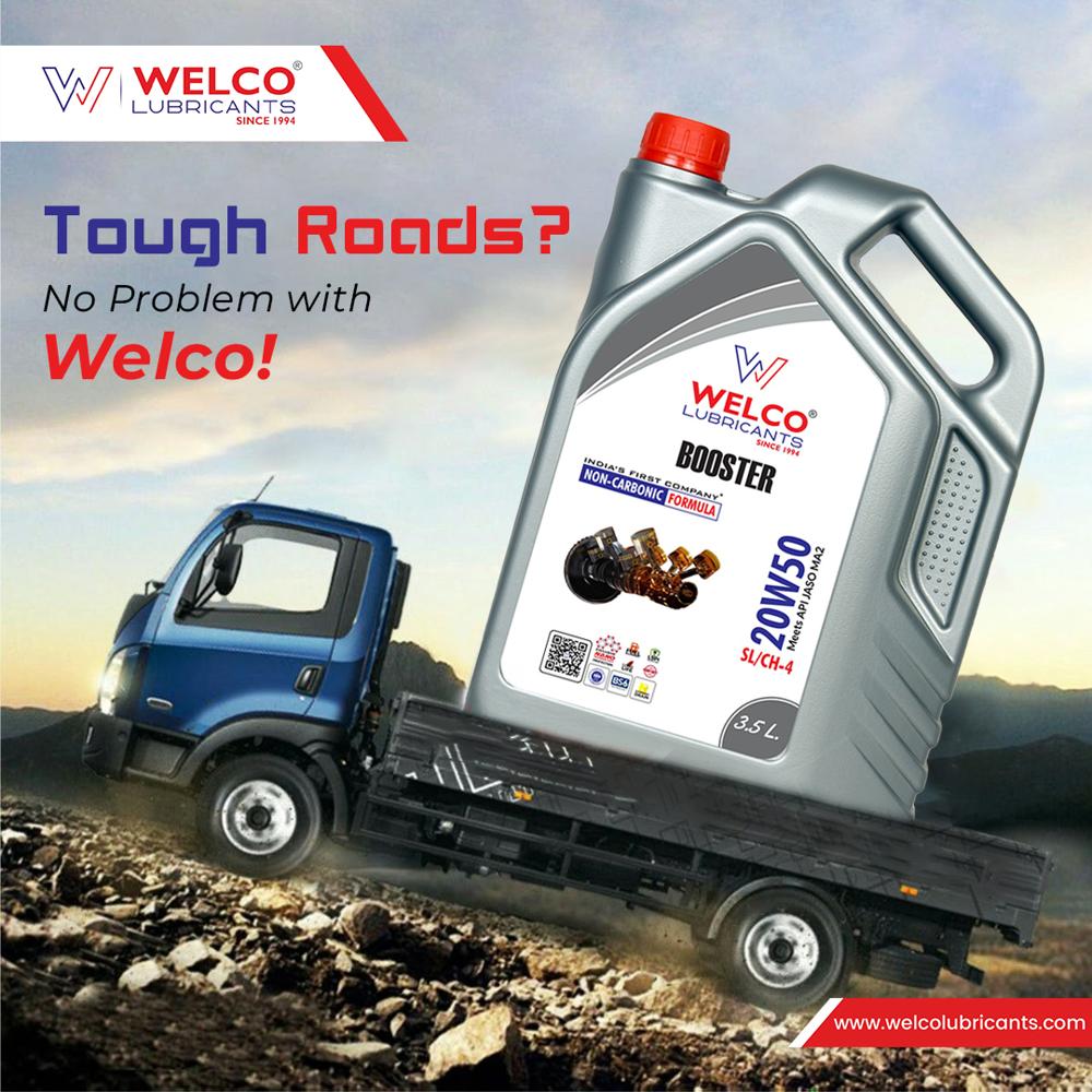 Welco Booster 20w50 Sl-ch-4 (1l) - Color: Golden