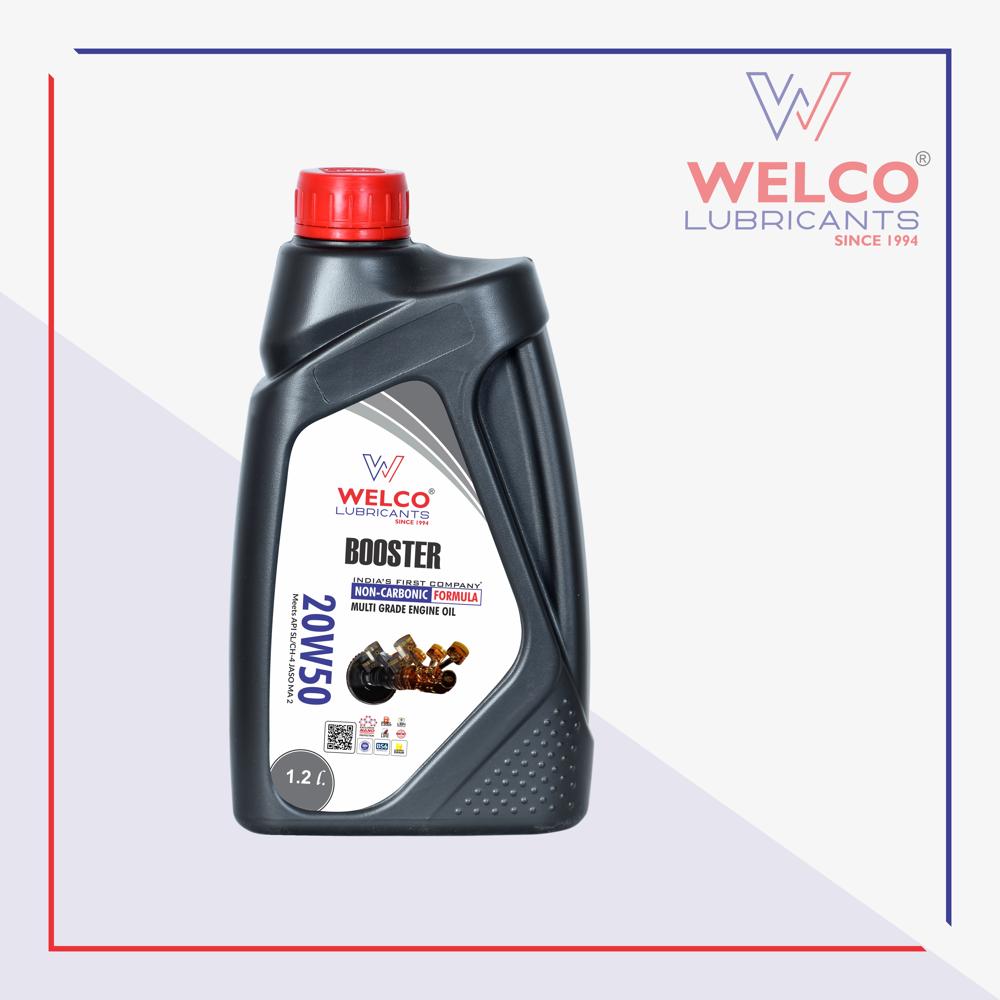 Welco Booster 20w50 Sl-ch-4 (1l) - Color: Golden