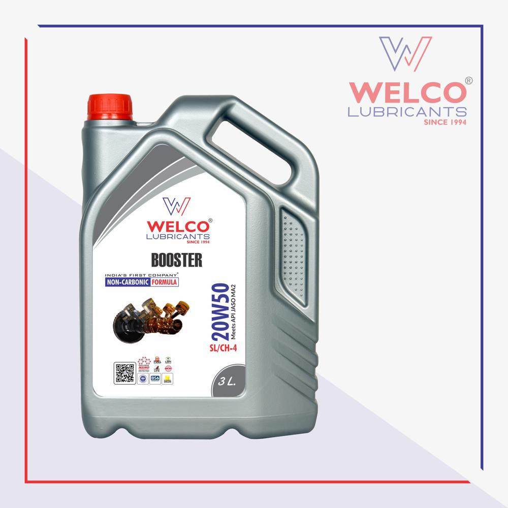 Welco Booster 20w50 Sl-ch-4 (1l) - Color: Golden