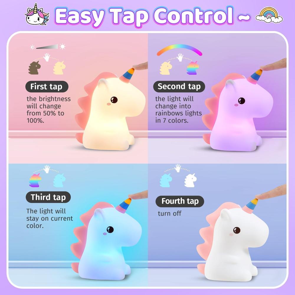 Unicorn Night Lamp 