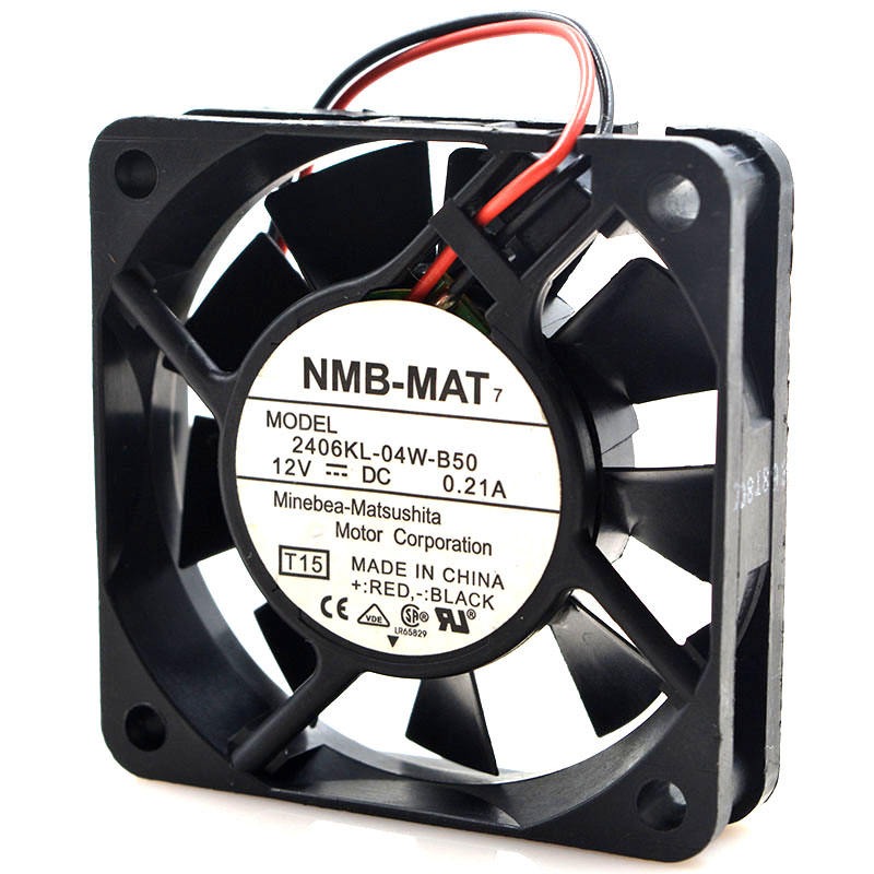 NMB 2406KL-04W-B50 DC24V 0.21A 60*60*15MM 6015 6CM Original and Brand-new Ball Bearing Cooling Fan