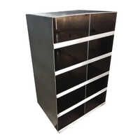 Stainless Steel Storage Cabinet - Color: Grey