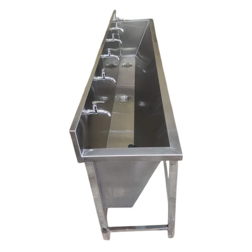 Stainless Steel Floor Mounted Wash Basin