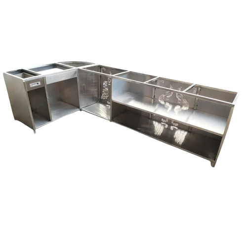 Stainless Steel Cash Desk Counter