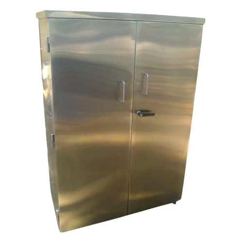 01_2 Door Stainless Steel Cupboard - Application: Enclosing Dishware Or Grocery Items That Are Stored In A Home