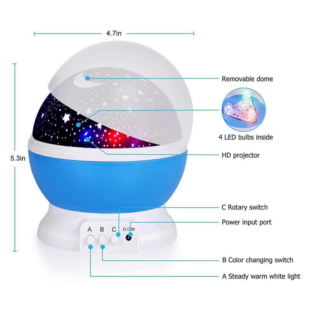 Star Night Light - Color: White