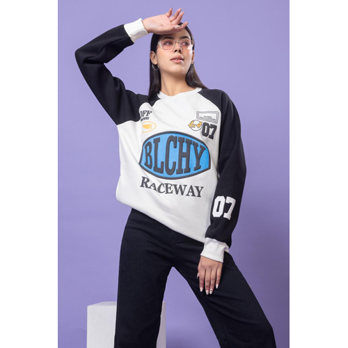 Ladies Cotton Sweatshirt - Color: Different Available