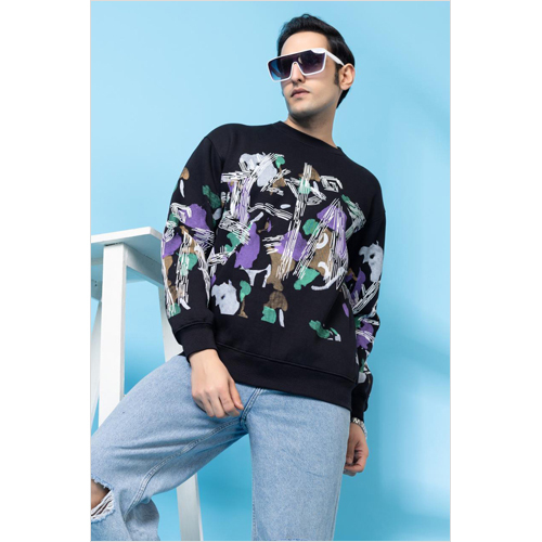 Cotton Round Neck Sweatshirt