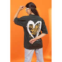 Cotton Lopper Lycra T-shirt - Age Group: 15-35