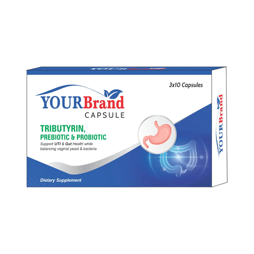 Tributyrin Prebiotic And Probiotic Capsule