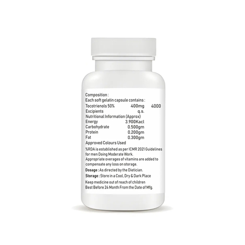 Gamma And Delta Tocotrienol Isomers Derived From Tocotrienol Rich Fraction Capsules