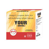 Omega 3 Lycopene Biotin ALA With Multivitamins Softgel Capsules