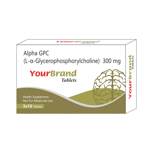 300mg Alpha GPC L-a Glycerophosphorylcholine Tablets